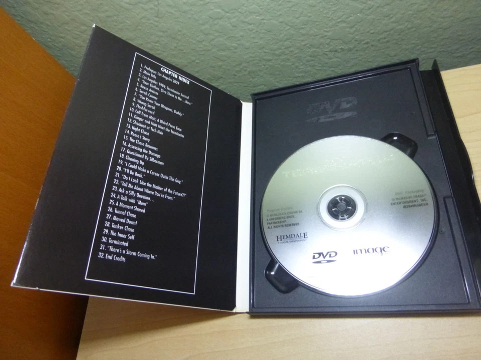 THE TERMINATOR (1984) Hemdale Original Snapcase Original Art Rare OOP - Image 4 of 4