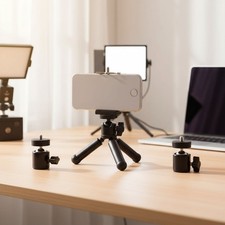 3 Pack Mini 360-Degree Swivel Tripod Ball Head Mount - Perfect for Photography