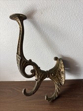 Vintage Ornate Iron Coat Hat Hook