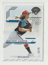 HAYDEN HARRIS 2025 Panini Prospect Edition Ticket Stub parallel #'d 42/79