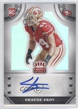 2014 Panini Crown Royale Rookie Signatures 27/75 Shayne Skov #S-SS Auto 0f8