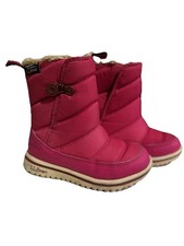 L.L. Bean Kids Winter Boots Size 10 Pink PrimaLoft 200g Insulated Snow Boots