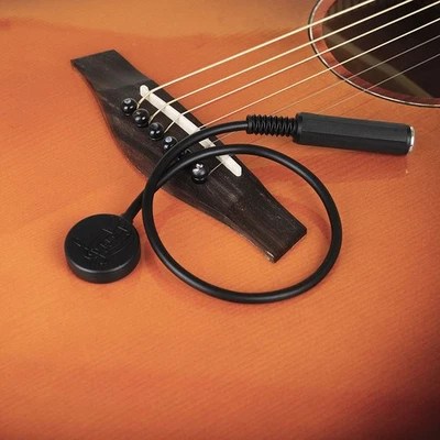 Guitare Acoustique Capteur Piezo Contact Professionnel T-12 Accessoires Noir - Photo 1/4