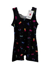 Girls Gymnastics dance cheer Leotard Ballet Unitard One-Piece Biketard outfit 4T