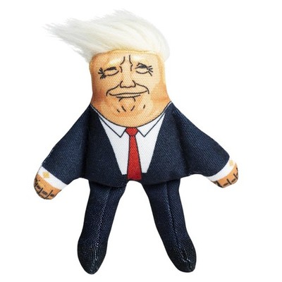 Pet Hates Toys DONALD TRUMP | Robustes Plüschtier Katzenspielzeug | Enthält Katzenminze