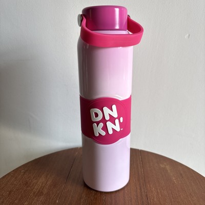 Pink Dunkin  Donuts Pink Flask DNKN  für Kaltgetränke siehe Fotos