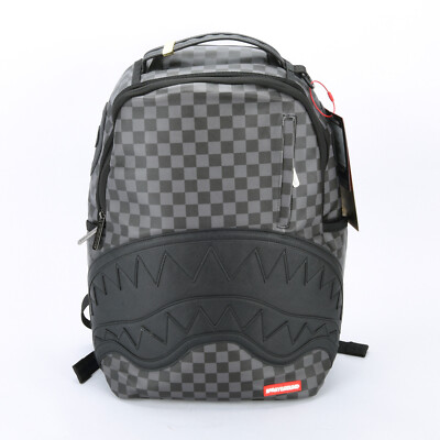 Sprayground Shark Henny Sharks in Paris Leather Backpack