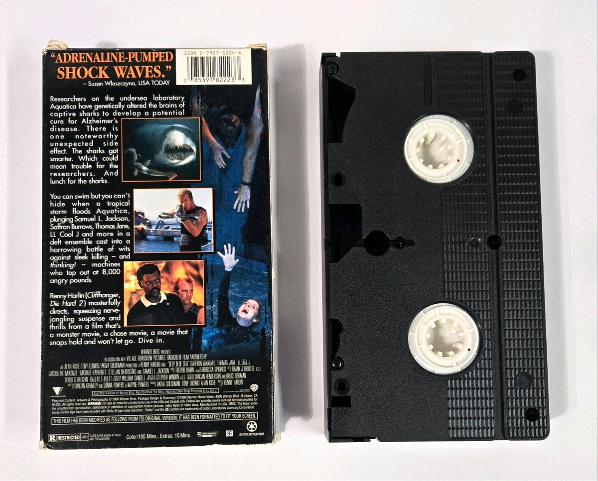 Deep Blue Sea (VHS Tape) 1999 85391822233| eBay