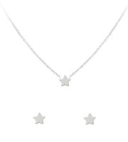 Kitsch Sterling Silver Plate Star Stud Earrings & Necklace $19.99 on sale Kitsch Sterling Silver Plate Star Stud Earrings & Necklace $19.99 on sale