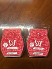 2 SCENTSY JAMMIN JUBILEE Red Wax Bars 3.2oz each Lot New Fast Ship Sweet scent