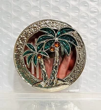 BATH AND BODY WORKS Palm Trees Scentportable Vent Clip Holder Car Freshener