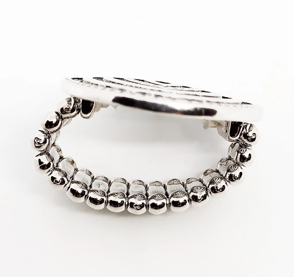 Paparazzi P4TR SVXX 068RY Center Target Silver Accessories Ring eBay