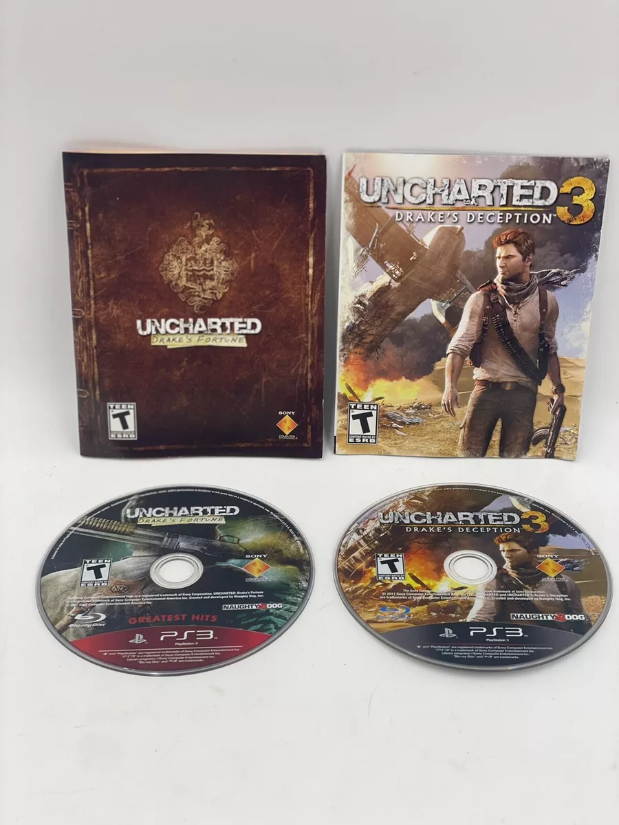 Uncharted: Drake's Fortune (PS3, Sony PlayStation 3) Disc Only!!!