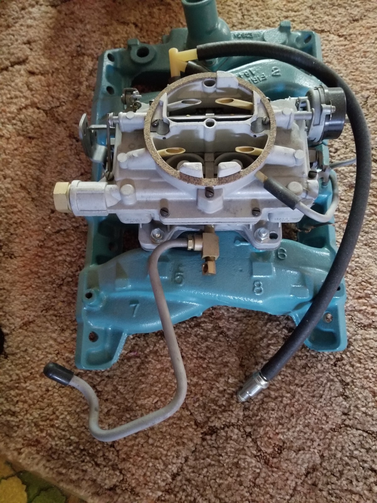 Gto Intake 1965 pontiac gto Intake And Afb | eBay