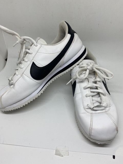 nike cortez basic all white