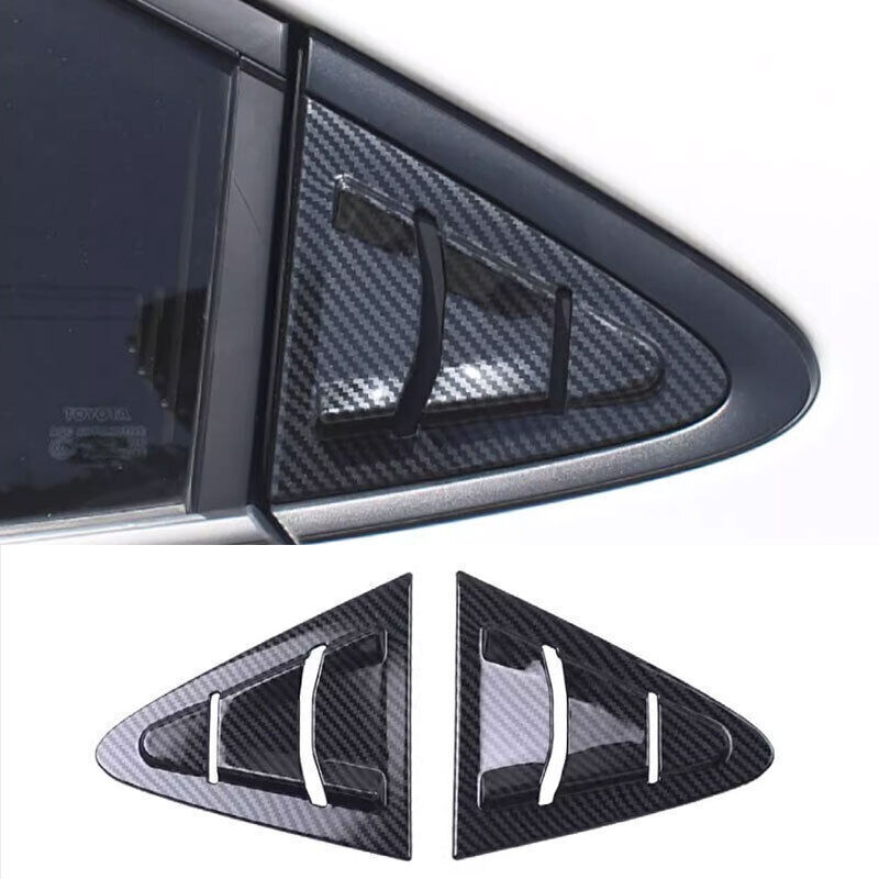 2020-2024 Toyota Corolla Carbon Fiber Side Window Louver Cover