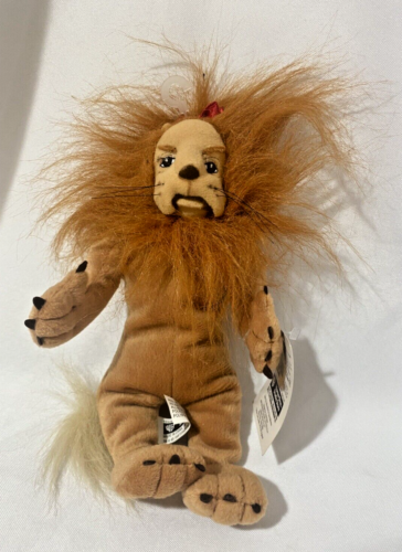 Wizard of Oz Plush Cowardly Lion Plush doll 9" 1998 Warner Bros - 第 1/4 張圖片