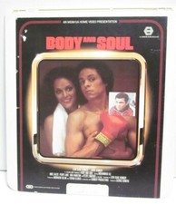 Body and Soul 1981 CED Boxing Drama Movie Video Disc Leon Isaac