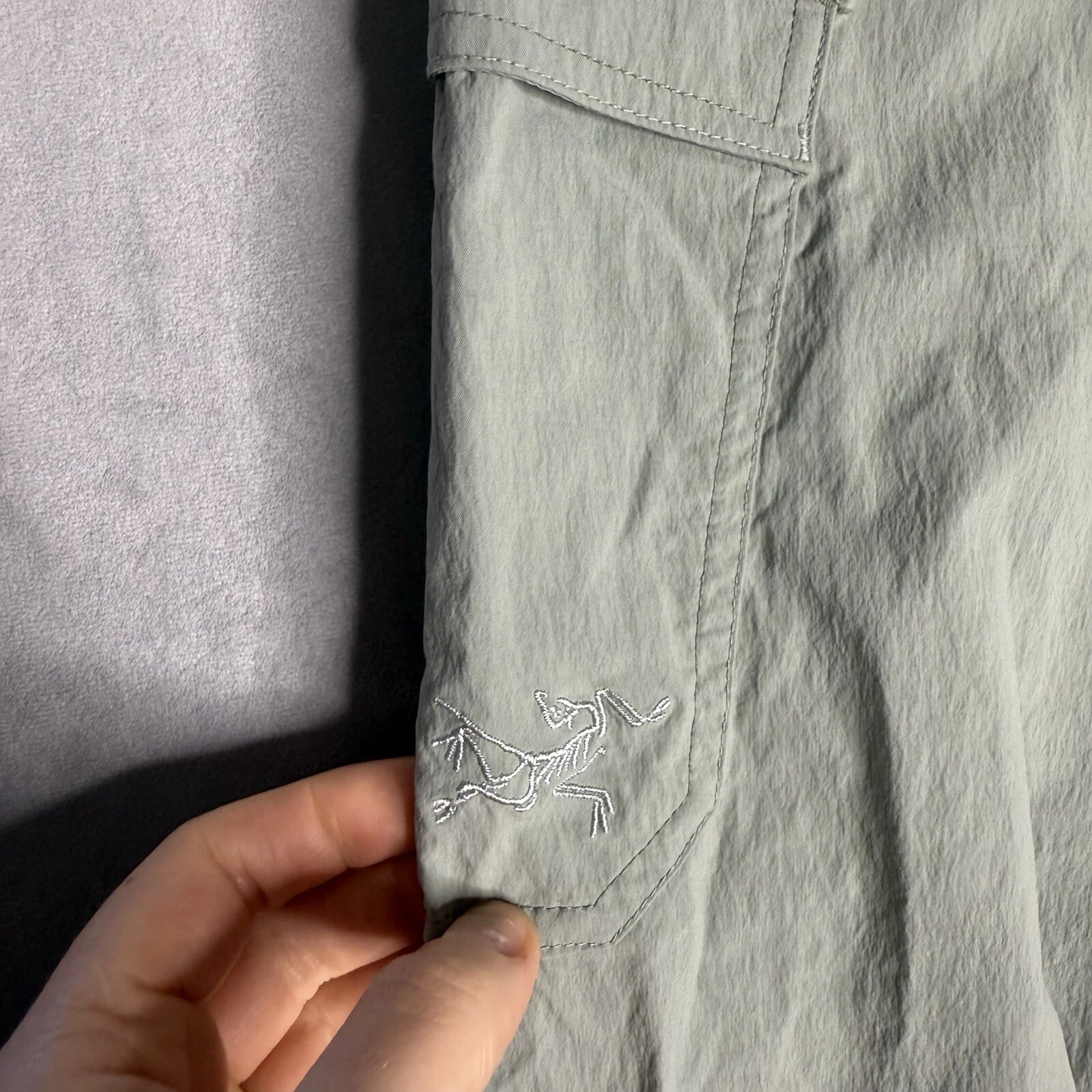 arcteryx hiking treeking double knee mid rise outdoors pants