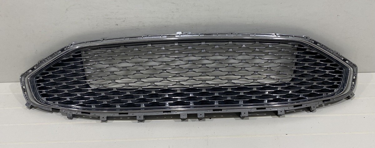 OEM Ford 2019 2020 Fusion Front Chrome Honeycomb Grille KS7Z-8200
