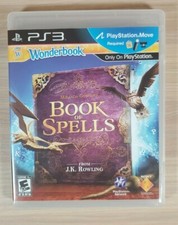 PS3 Playstation 3 Wonderbook Book Of Spells Game No Manual Works