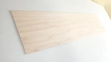 Maple Sheet Plank Thin 1/16" Thick x 3" Wide x 12" Long Kiln Dried Woodworking