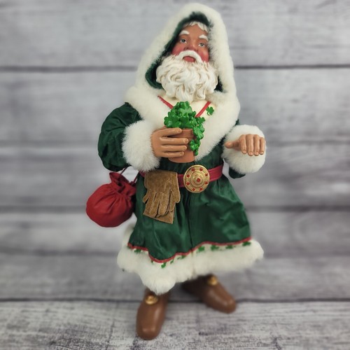CLOTHTIQUE By POSSIBLE DREAMS “A Gift of Green” Irish Santa