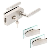 GlastüRbeschlag D Pz + Studio BäNder Edelstahl GlastüRschloss +Pz Core