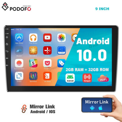 9 Inch Double 2 Din Car Stereo Radio Android 13 GPS Wifi Touch Screen MP5 Player