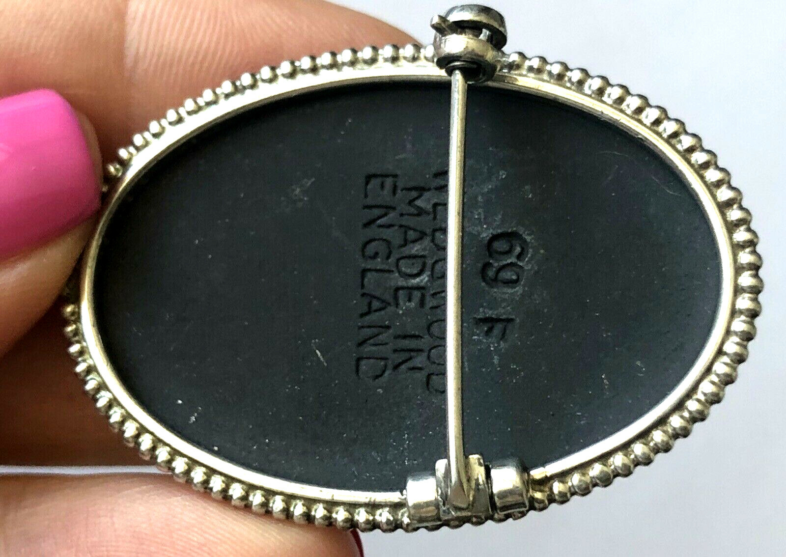 Vintage Signed 69F Wedgwood Made In England Ladies Ca… Gem