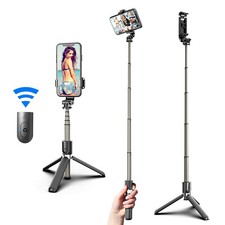 Professional Extendable Selfie Stick Tripod for IPhone Holder Android Bluetooth