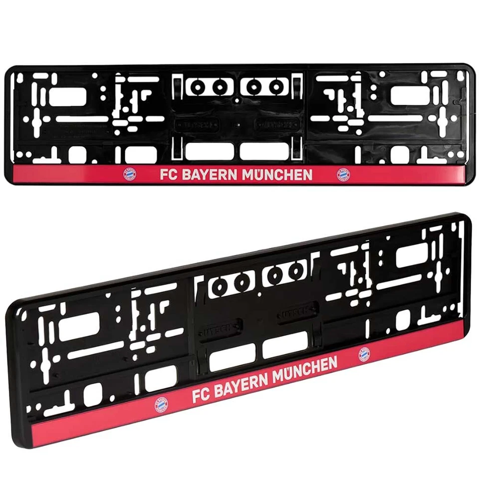 FC Bayern München Kennzeichenverstärker FC Bayern Nummernschildhalter Fanartikel