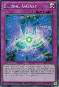 Eternal Galaxy - CYHO-ENSE3 - Super Rare - Limited Edition x3 - Near Mint