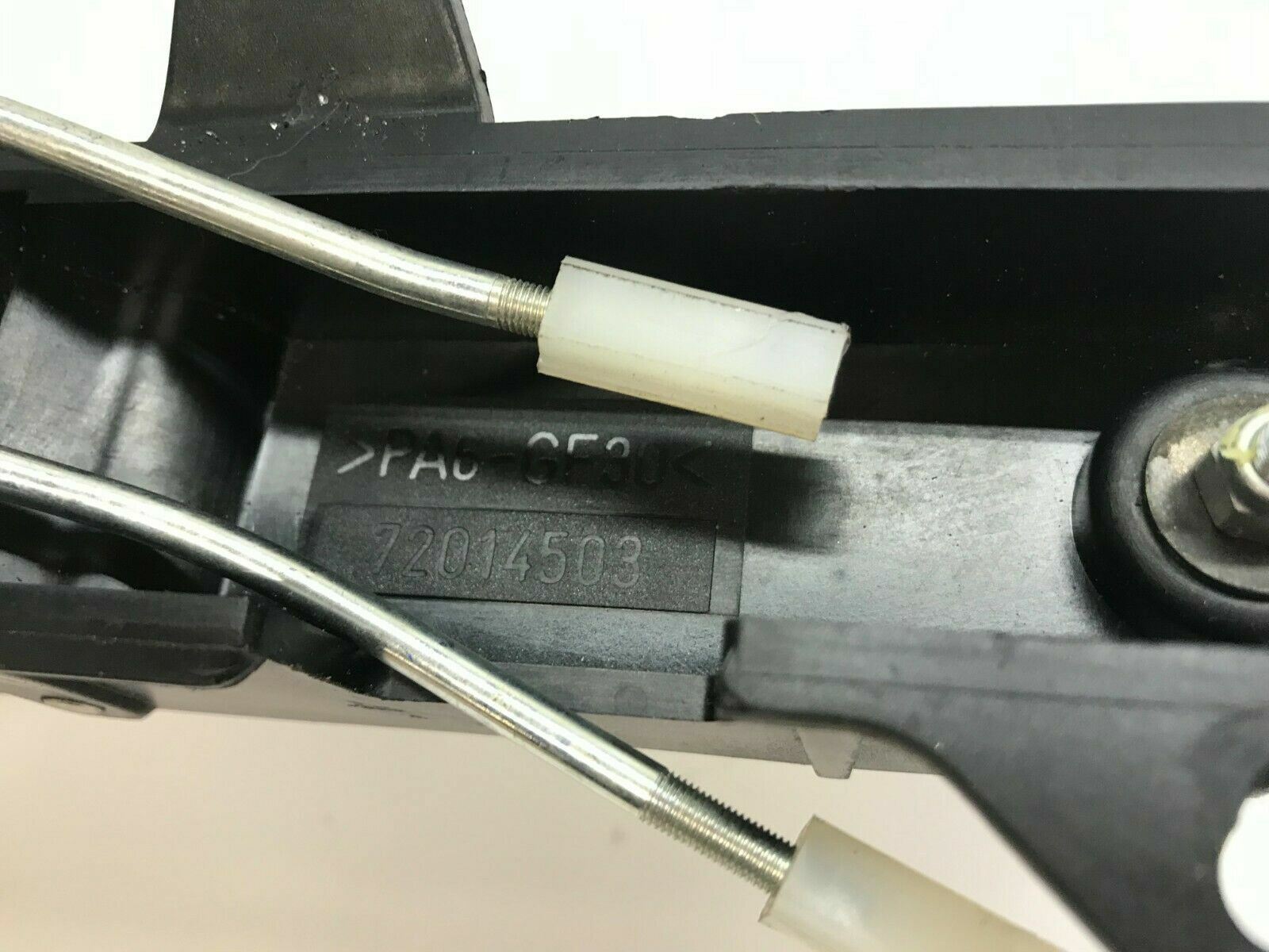 LAMBORGHINI MURCIELAGO LP640 DRIVER LEFT DOOR HANDLE BLACK OEM 410837207