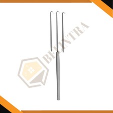 Sharp Single Prong Bergmann Retractor Hook (14cm) (Re-Usable) Not Sterile