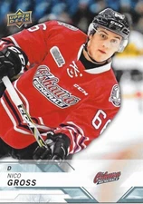 Nico Gross #87 - 2018-19 CHL - Base - Oshawa Generals