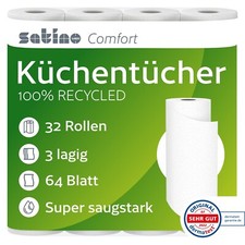 Küchenrolle 3-lagig   64 Blatt pro Rolle - s...