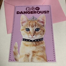 Happy Birthday Cute Or Dangerous Sister Daughter Niece Hallmark Greeting Card