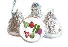 108 Ho Ho Ho Christmas Holiday Party Favors Hershey Kiss Candy Wrappers