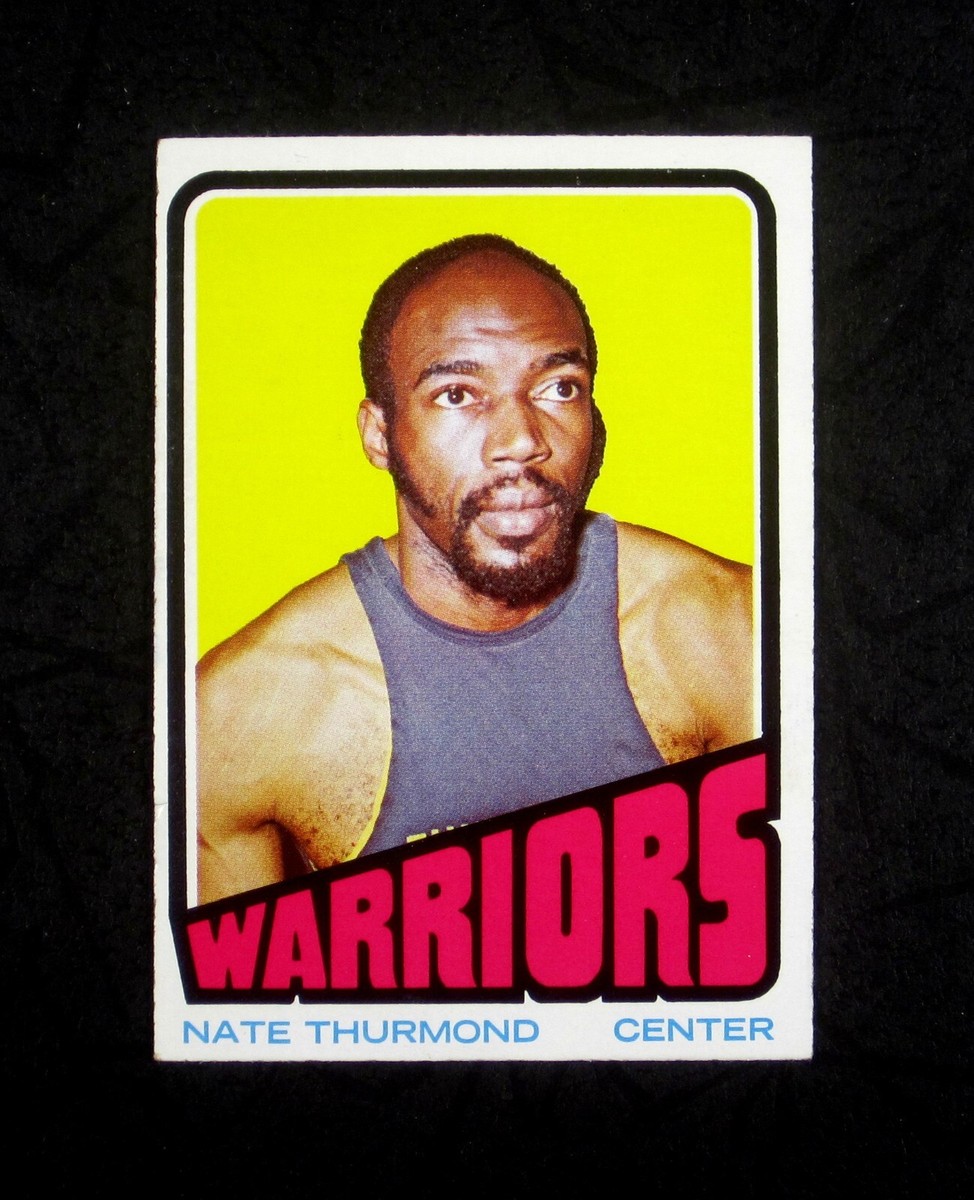 1972 TOPPS SET BREAK Nate Thurmond #28 Golden State Warriors VG-EX