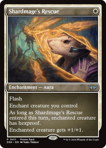kona mtg card MTG Kona, Rescue Beastie Borderless - Duskmourn: House of Horror #358