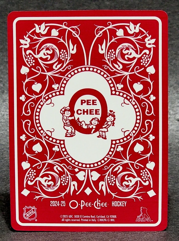 2024-25 O-Pee-Chee Playing Cards 6 Diamonds Jared McCann - Image 2 of 2
