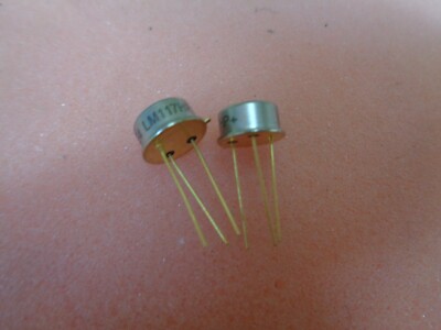 LM117H Lineare Spannungsregler TO3 1.2 - 37V Ausgang -55+150'c UK LAGER