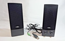 Cyber Acoustics USB Powered 2.0 Desktop Speaker System with 3.5mm Audio CA-2016