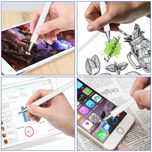 Thin Capacitive Touch Screen Pen Stylus For iPhone iPad Samsung PDA Phone Tablet - 第 3/6 張圖片