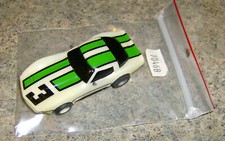 "NEW" TYCO 3 GREEN CORVETTE TEGLOW 440 CHASSIS HO SLOT CAR
