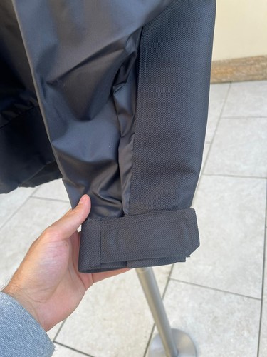 Balenciaga , Half Zip Anorak Pullover Cargo Logo Parka in Black PO 48 IT - Picture 3 of 23