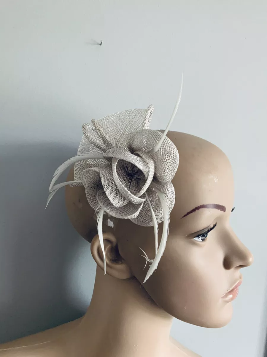 Silver fascinators online