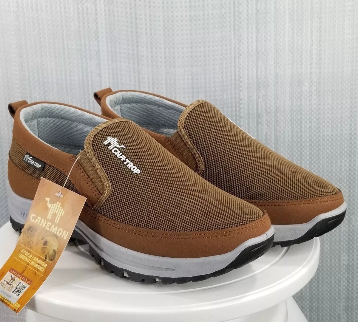 CNA-Trop Comfort Breathable Orthopedic Outdoor Slip-On Brown Shoes Mens Size 10 CNA Trop Shoes for Men, CNA Trop Men Outdoor Hiking Togo | Ubuy main image 2