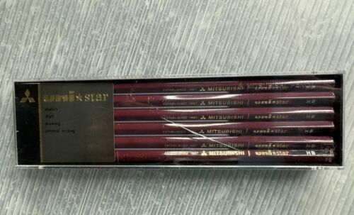 vintage Mitsubishi Unistar HB PENCIL set/12